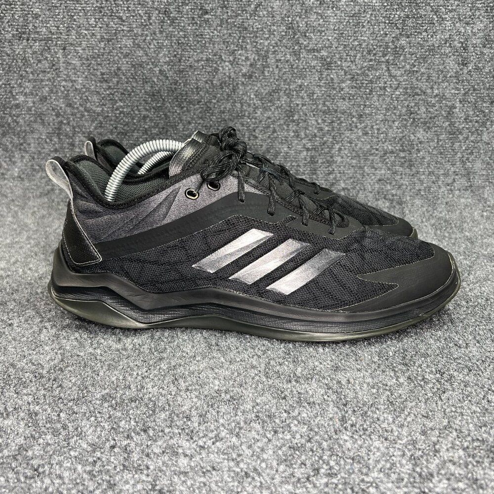 Adidas Speed Trainer 4 Running Shoes Men's 13EE Black Athletic Training Sneakers